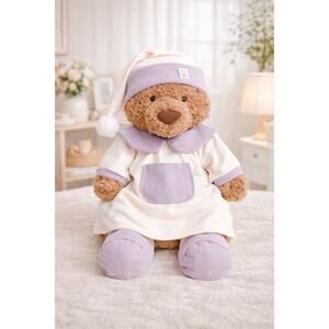 Bartholomew bear cute clothes outfits - Purple Loungewear Set[BXYC-13-16IN]